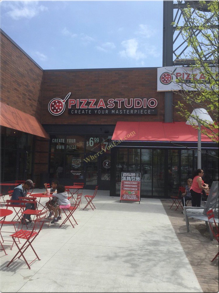 Pizza Studio in East New York Outdoor Dining Pizzeria Local