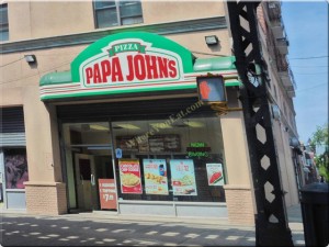 New Papa Johns Pizzeria in Brooklyn
