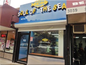 Soul of the Sea serving Seafood