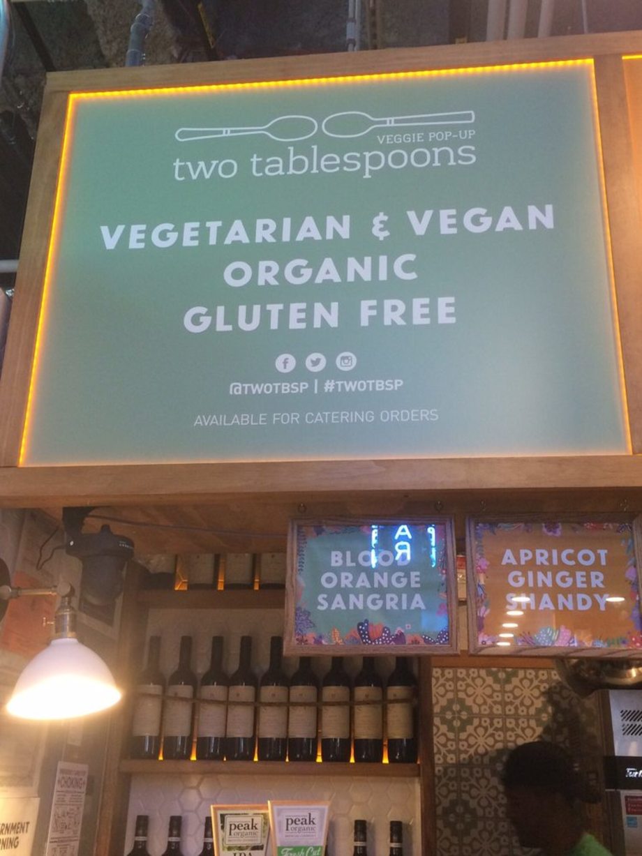 Two Tablespoons in Downtown Brooklyn – Vegan and Gluten Free